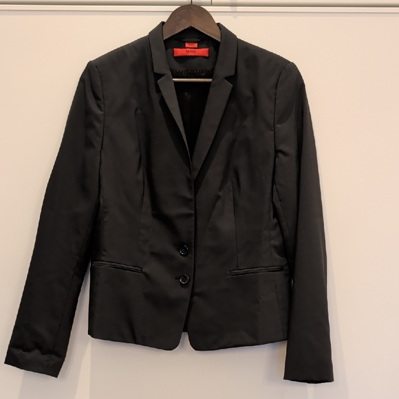 HUGO Jackets & Blazers - HUGO Elegant Black Blazer